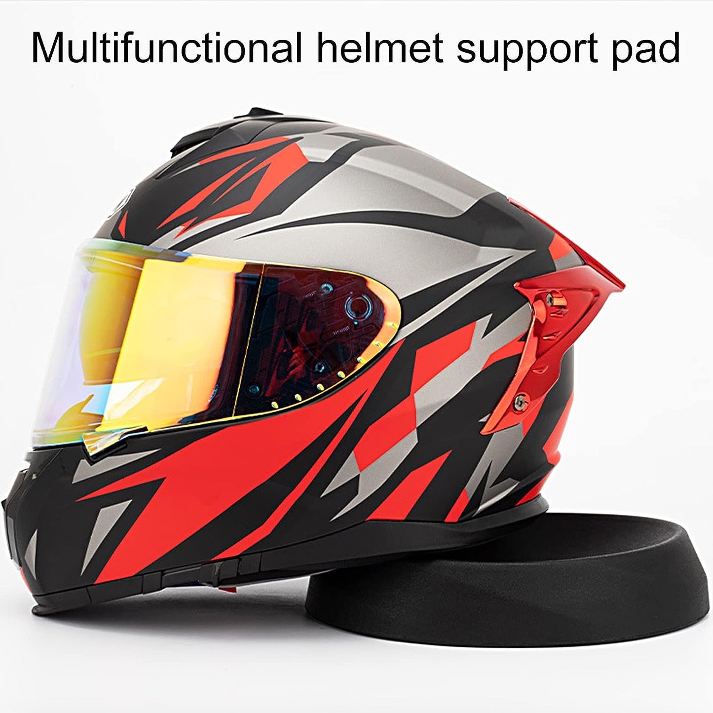 Multi-Functional Helmet Support Pad – Non-Slip Helmet Donut Ring for Maintenance, Airing & Display
