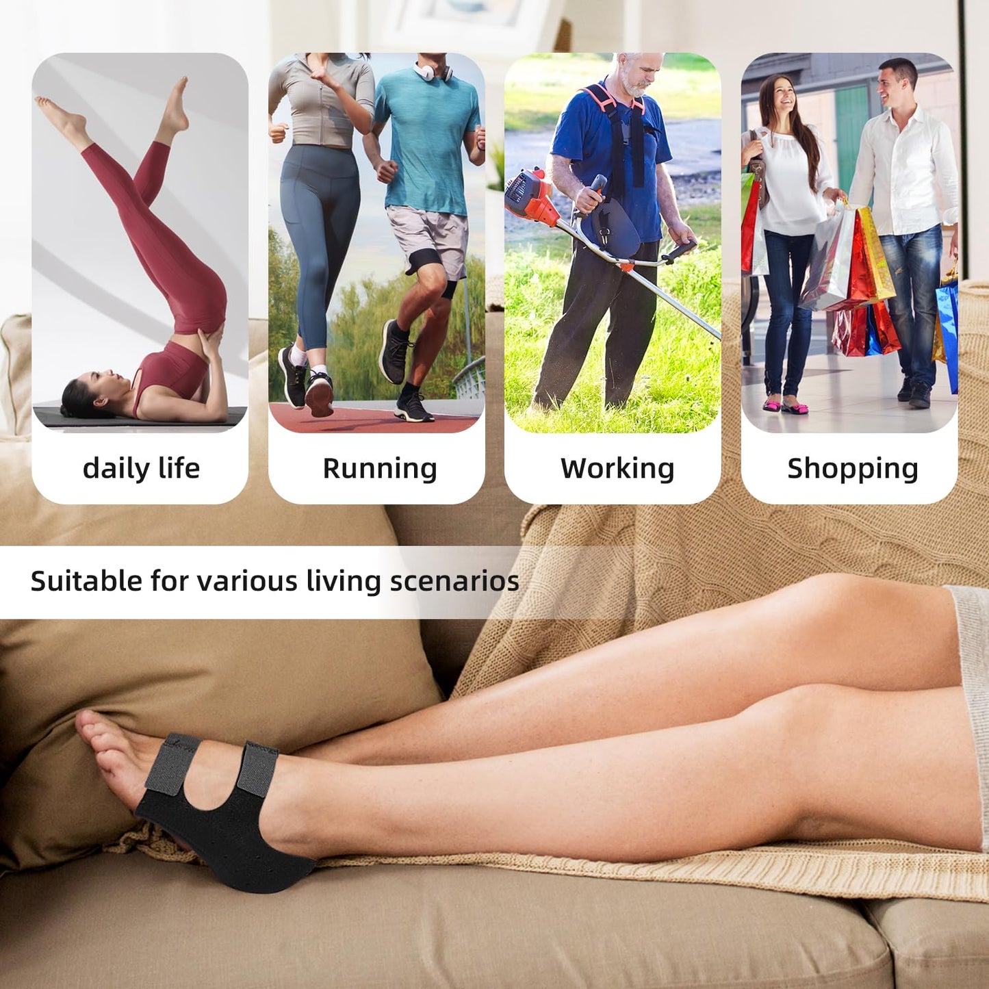 Gel Heel & Arch Support Pads – Plantar Fasciitis & Heel Spur Relief