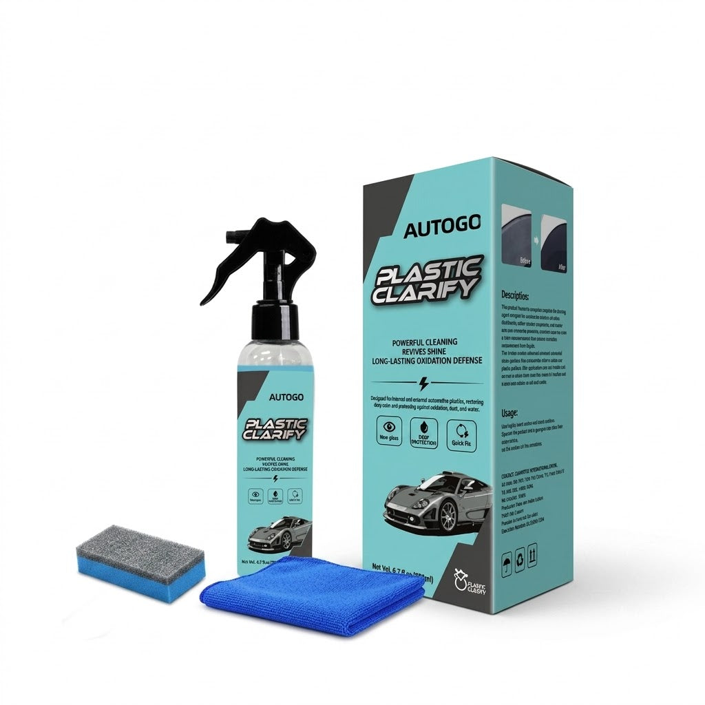 120ML Plastic Clarify For Car Plastic Restorer Auto Plastics Clarify for Interiors Cleaner