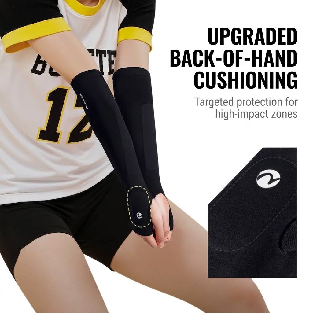 Volleyball Arm Sleeves ONE PAIR Anti-Slip High-Elastic Forearm Protectors Protect Arms