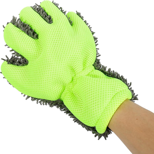 Microfiber Wash Glove | Multi-Function Car & Motorcycle Detailing Mitt