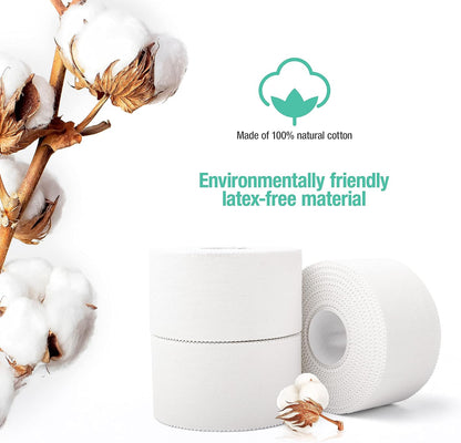 Premium Athletic Sports Tape | Strong Adhesive & Easy-Tear Joint Support