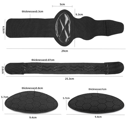 Professional Arch Support Braces | No-Slip Heel Strap Design for Flat Feet & High Arch Relief