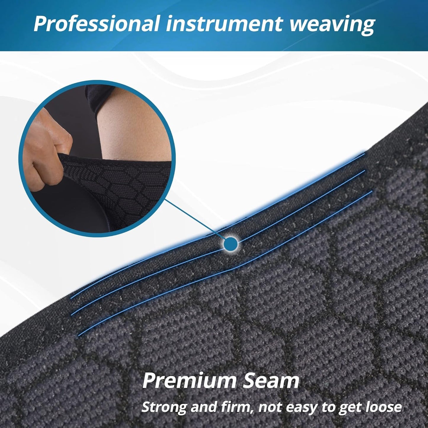 Thigh Compression Support Sleeve - Hamstring & Quad Recovery Wrap for Sports and Injury Prevention