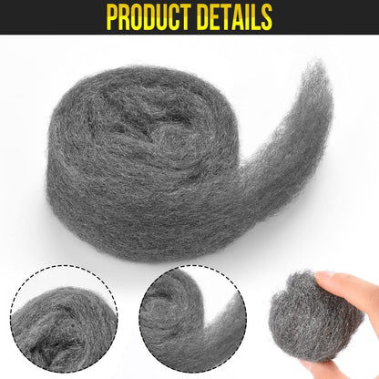 T2P #0000 Super Fine Steel Wool – Professional Polishing & Surface Restoration Pads
