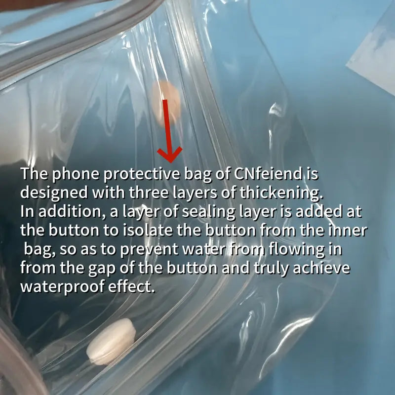 Waterproof Motorcycle Phone Pouch – Touchscreen PVC Case