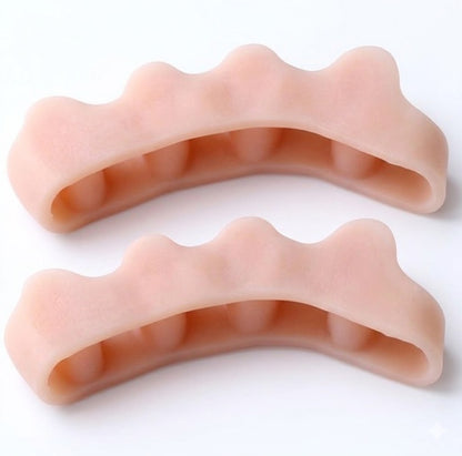 5-Toe Silicone Separator Pads – Orthopedic Bunion Corrector & Overlapping Toe Pain Relief