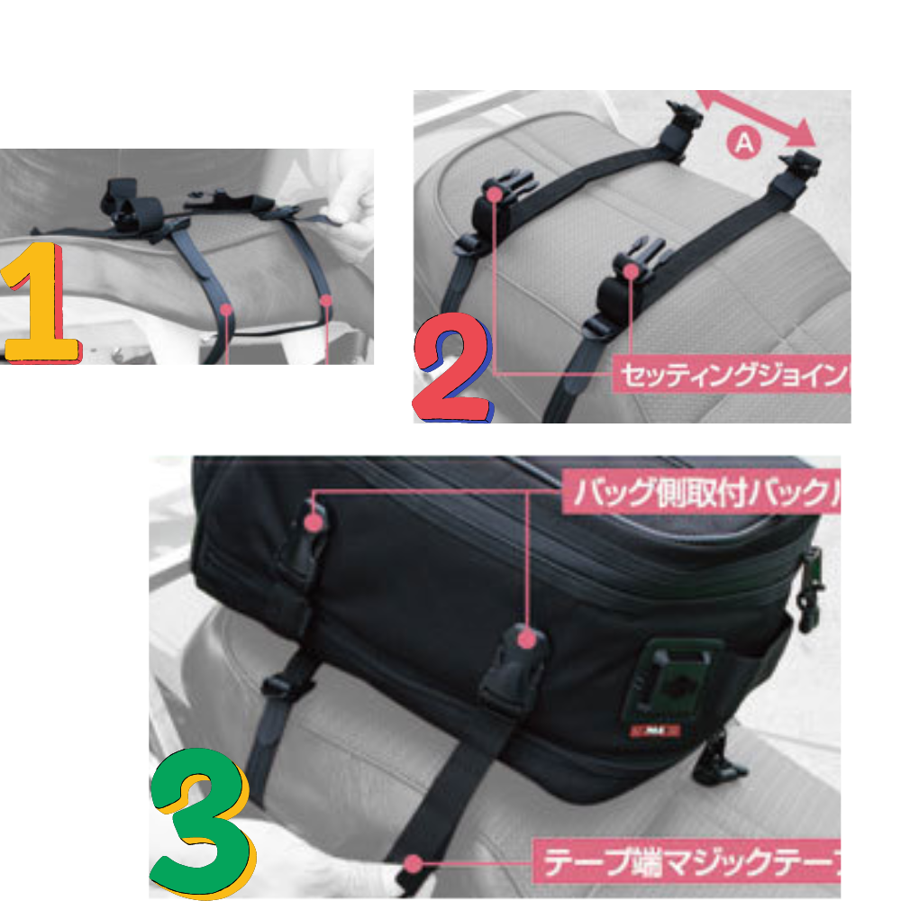 Expandable Adventure Tail Bag – Water-Resistant Pillion Seat Bag with Rain Cover