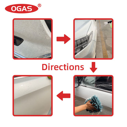 OGAS 500ml Wash & Wax Snow Foam Shampoo – Rich Suds pH-Balanced Paint Protection