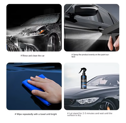 OGAS Ceramic Car Coating Spray – High Protection Quick Detailing Polish & Nano Shield (300ml)