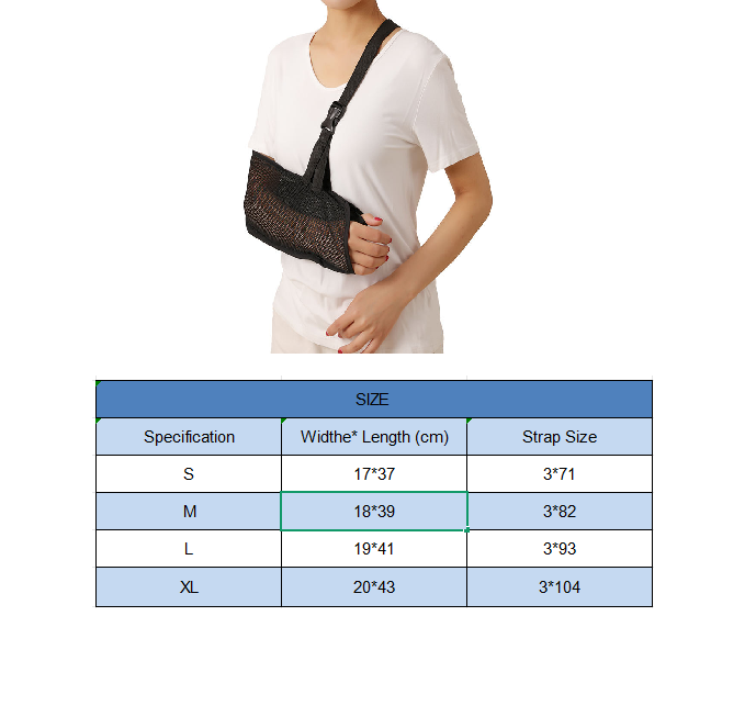 Professional Breathable Arm Sling | Ergonomic Shoulder Immobilizer for Rotator Cuff & Injury Recovery