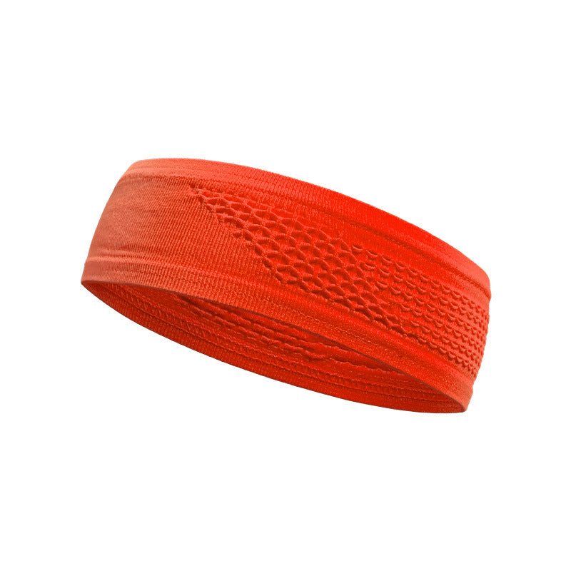 Sports Sweatband Wide Elastic Breathable Running Headband Gym Yoga Hairband Moisture Wicking