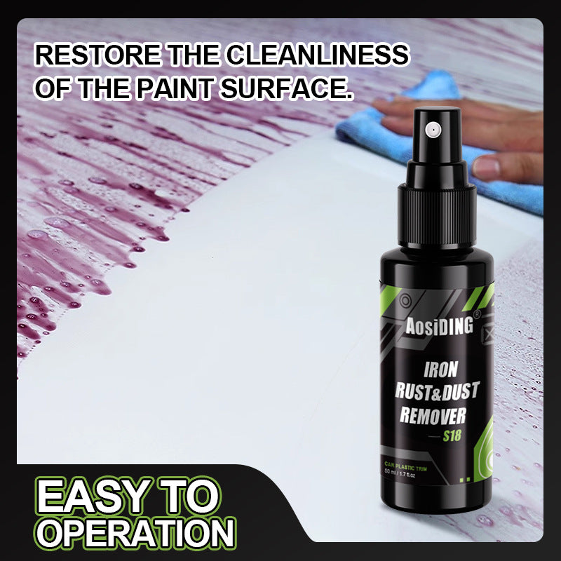 AosiDING Iron Remover Spray | Car Detailing Fallout and Rust Remover Kit for Brake Dust and Metal Contaminants