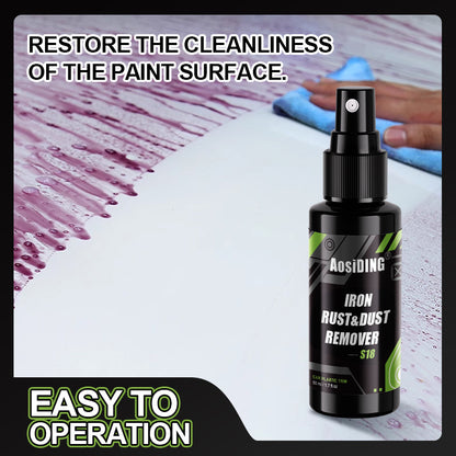AosiDING Iron Remover Spray | Car Detailing Fallout and Rust Remover Kit for Brake Dust and Metal Contaminants