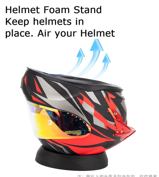 Multi-Functional Helmet Support Pad – Non-Slip Helmet Donut Ring for Maintenance, Airing & Display