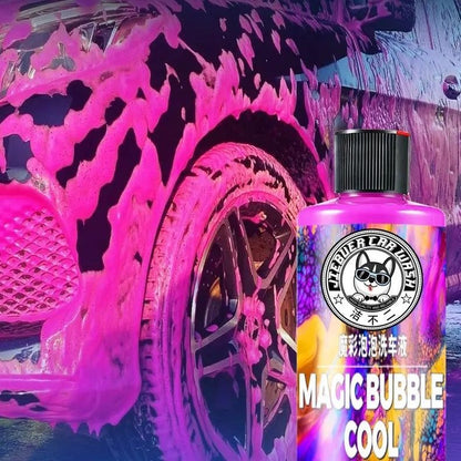 JIEBUER Highly Concentrated Foaming Car Wash Shampoo – Premium Pink Ultra-Suds Soap with Cherry Fragrance (550ml)