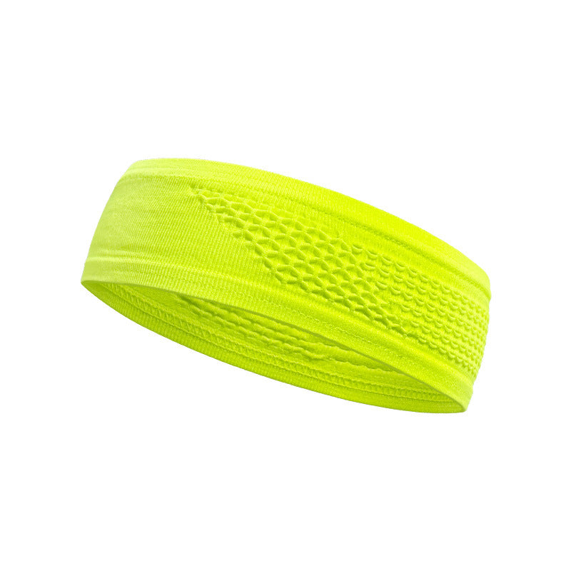 Sports Sweatband Wide Elastic Breathable Running Headband Gym Yoga Hairband Moisture Wicking