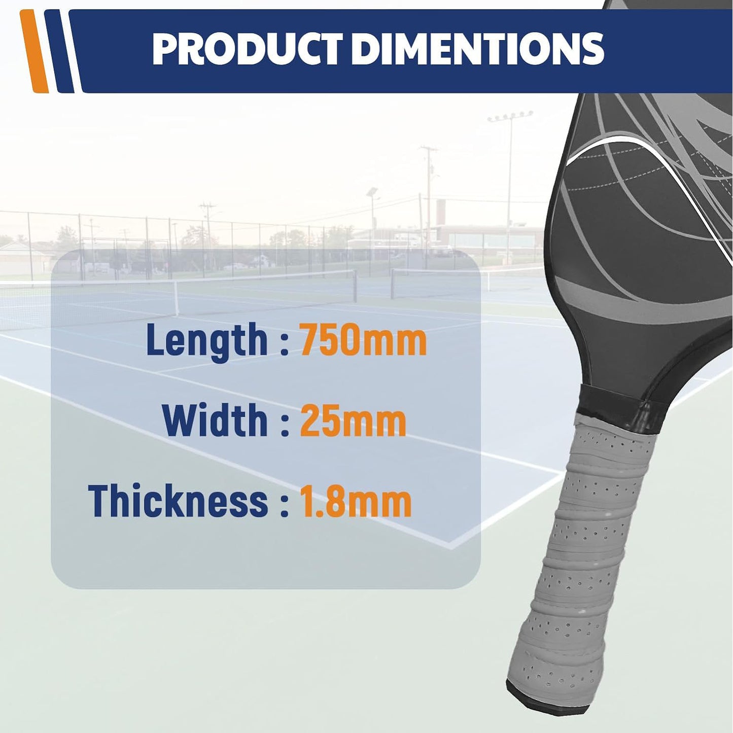Premium Multi-Purpose Sports Overgrip Tape – High-Traction Anti-Slip PU Sweatband for Pickleball, Badminton & Tennis