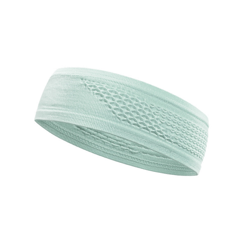 Sports Sweatband Wide Elastic Breathable Running Headband Gym Yoga Hairband Moisture Wicking