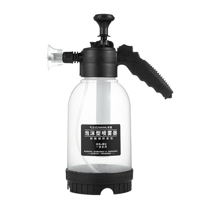 2L Hand-Pump Snow Foam Sprayer – High-Pressure Car Wash Bottle
