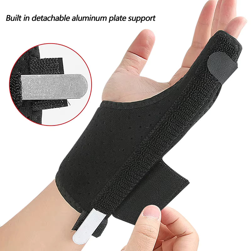 Adjustable Pinky Splint – Breathable Finger Support with Fixed Aluminum Plate