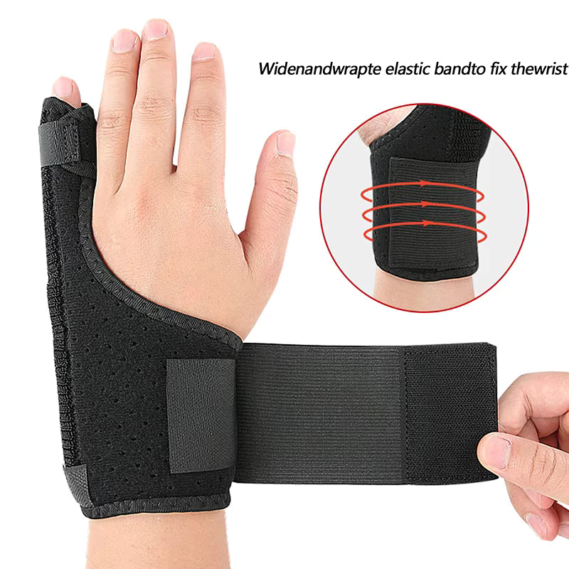 Adjustable Pinky Splint – Breathable Finger Support with Fixed Aluminum Plate
