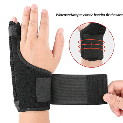 Adjustable Pinky Splint – Breathable Finger Support with Fixed Aluminum Plate