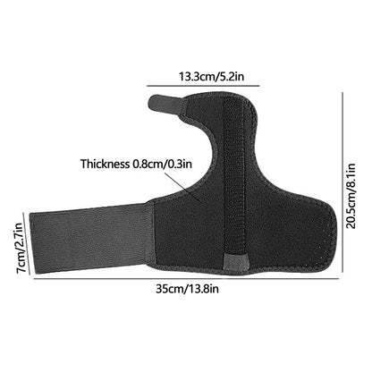 Adjustable Pinky Splint – Breathable Finger Support with Fixed Aluminum Plate