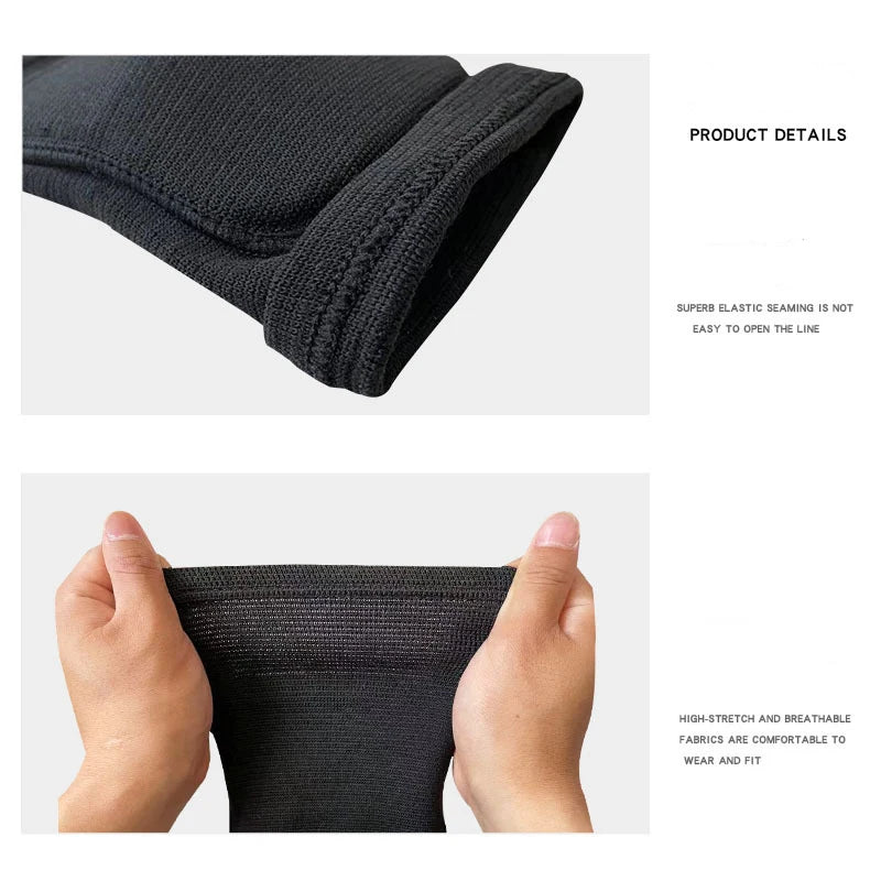 Protective Padded Knee Pads for Kids and Adults | Soft Sponge Knee Brace for Dance Volleyball Skating and Gymnastics | 2-Pack