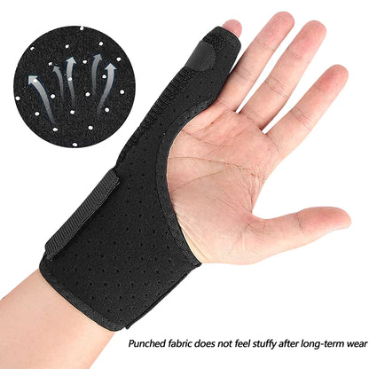 Adjustable Pinky Splint – Breathable Finger Support with Fixed Aluminum Plate