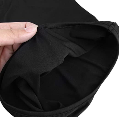 Breathable Black Balaclava Full Face Mask | UV Protection Motorcycle Helmet Liner | Cooling Riding Gear for Singapore Weather