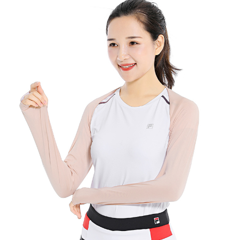 Anti-UV Cooling Shawl Arm Sleeves – 360° Sun Protection Shrug with Finger Holes