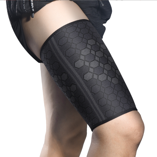 Thigh Compression Support Sleeve - Hamstring & Quad Recovery Wrap for Sports and Injury Prevention