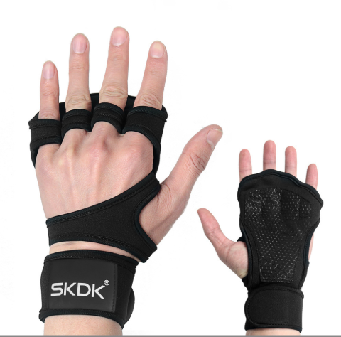 SKDK Weight Lifting Gloves – Full Palm Protection & Wrist Support