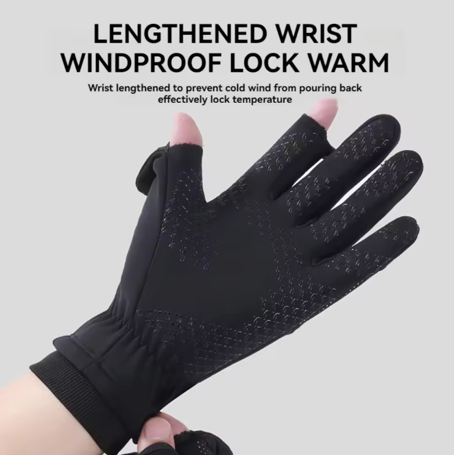 T2P Windproof Cold Weather Gloves | Water-Repellent Anti-Slip Thermal Gear