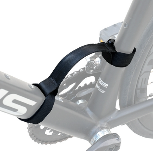 Heavy-Duty Bicycle Frame Carrying Handle – High-Strength Nylon Lifter Strap for Stairs & Commuting