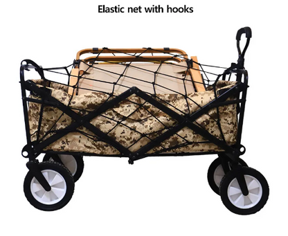 Large Bungee Cargo Net 80x47cm – 8 Adjustable Hooks Premium Latex