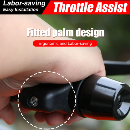 T2P Universal Motorcycle Throttle Assist | Ergonomic Cruise Control Grip