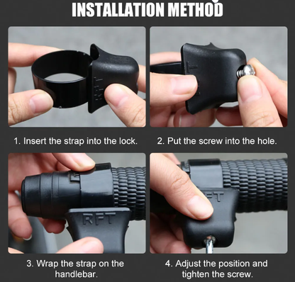 T2P Universal Motorcycle Throttle Assist | Ergonomic Cruise Control Grip