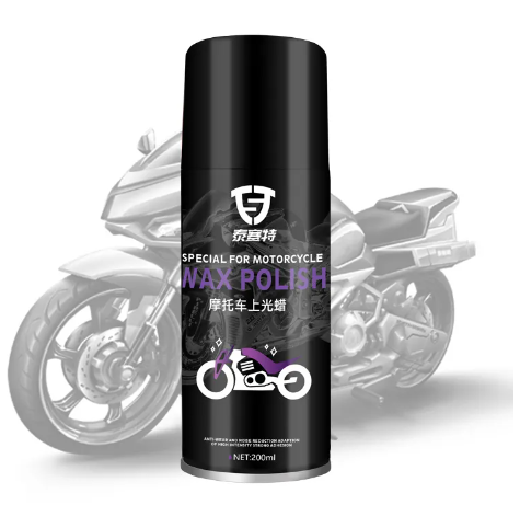 200ml Motorcycle Wax & Polish - Glossy Motorbike Shine & Plastic Restorer