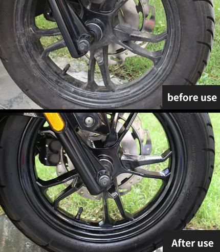 200ml Motorcycle Wax & Polish - Glossy Motorbike Shine & Plastic Restorer