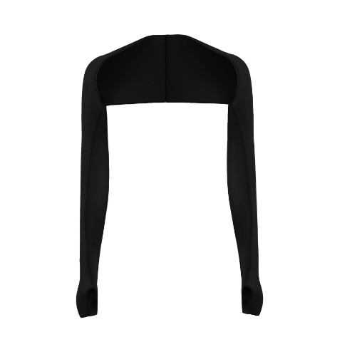 Anti-UV Cooling Shawl Arm Sleeves – 360° Sun Protection Shrug with Finger Holes
