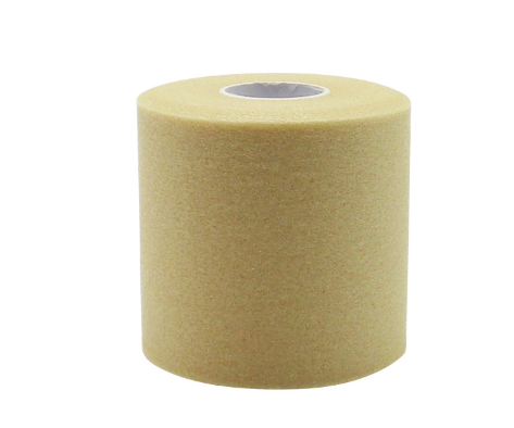 T2P Pro-Soft Sports Pre-Wrap Foam Tape (Set of 3 Rolls) – High-Elasticity Underwrap Base Bandage for Sports & Joint Protection