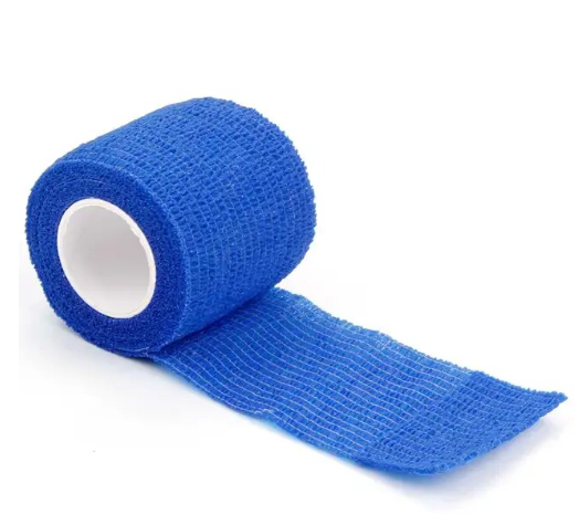 Self-Adhesive Cohesive Tape (Set of 5 Rolls) – High-Elasticity Athletic Wrap & Multi-Purpose Grip Tape