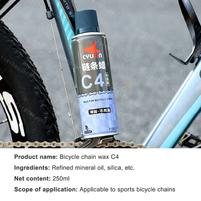 CYLION | Ultimate Bicycle Maintenance Series – C4 Wax, C5 Anti-Rust & C7 Universal Lube