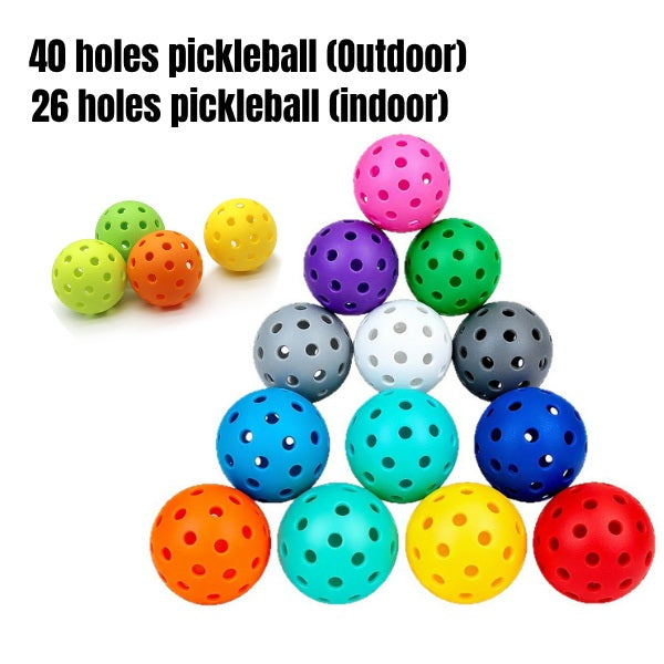 Longer Rally Pickleball Balls – Indoor & Outdoor (6-Pack)