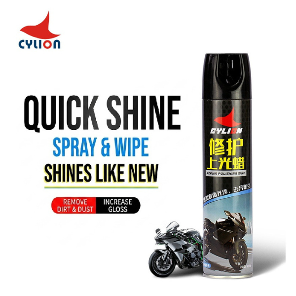CYLION | Motorcycle Polish Wax 300ml – All-in-One Shine & Plastic Restorer