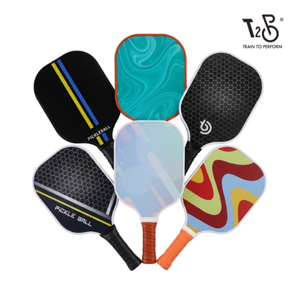Beginners Elite Pickleball Paddle – 225g Lightweight Fiberglass Racquet with Noise-Reducing Honeycomb Core