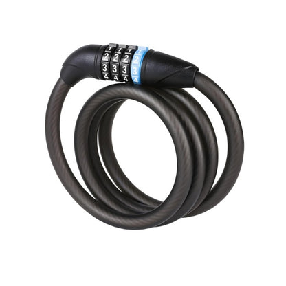 110cm Bicycle Wire Lock – 4-Digit Combination Anti-Theft Steel Cable (180g)