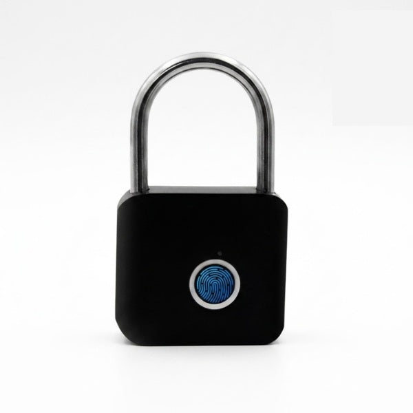 Smart Fingerprint Padlock Keyless Biometric Metal Lock for Gym Locker & Gate USB-C